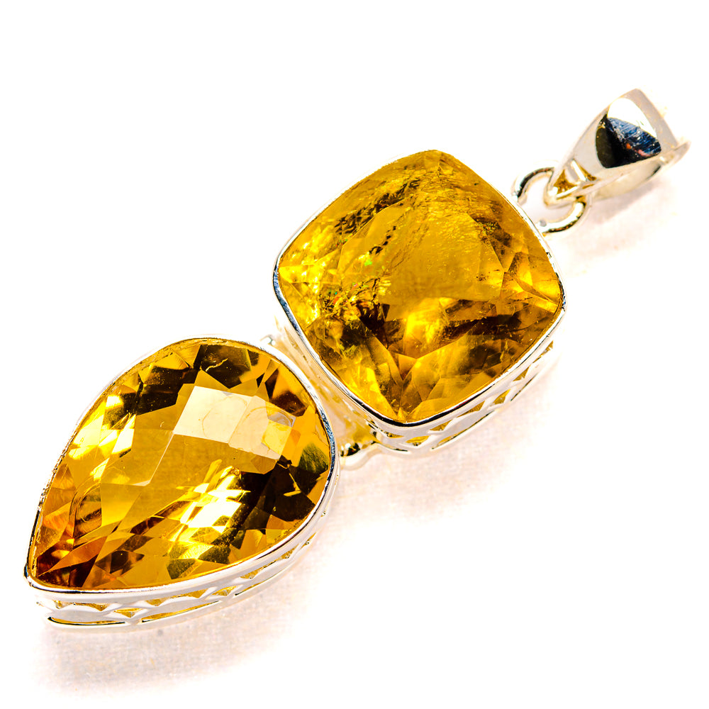 Citrine Pendants handcrafted by Anasilvercos - PD34637 - Photo 2