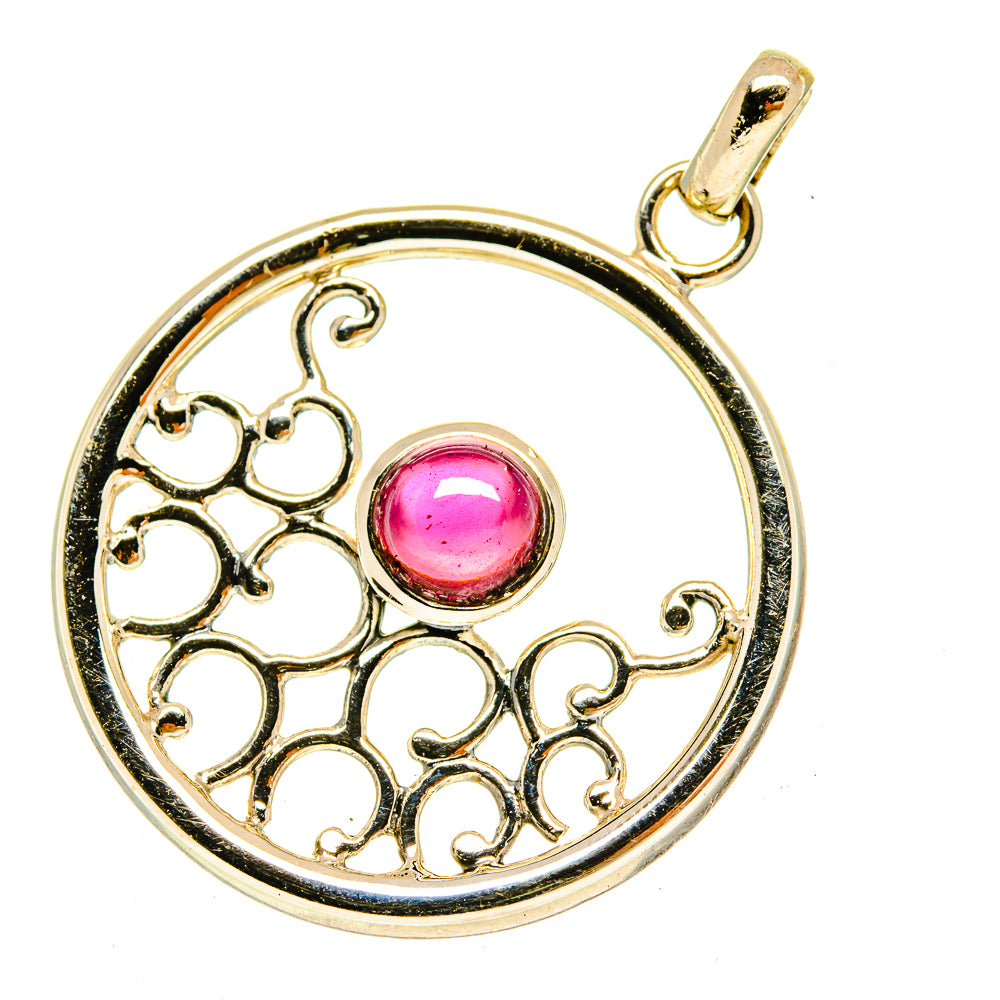 Garnet Pendants handcrafted by Anasilvercos - PD3464