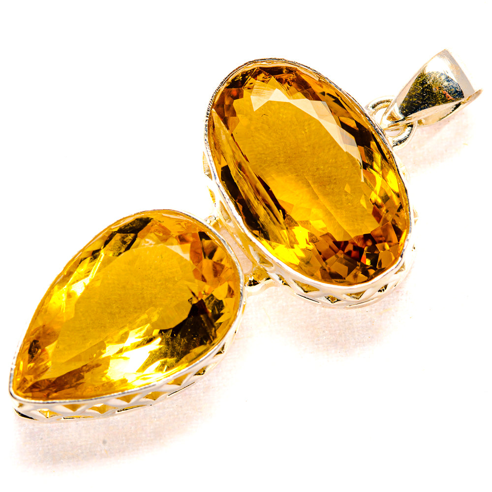 Citrine Pendants handcrafted by Anasilvercos - PD34640 - Photo 2
