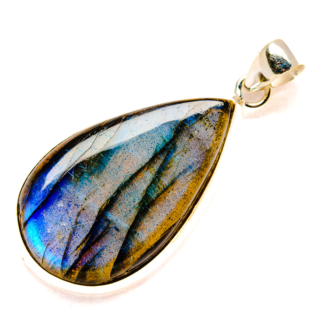 Labradorite Pendants handcrafted by Anasilvercos - PD34650 - Photo 2