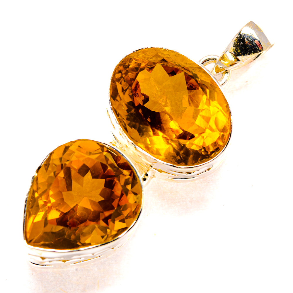 Citrine Pendants handcrafted by Anasilvercos - PD34677 - Photo 2