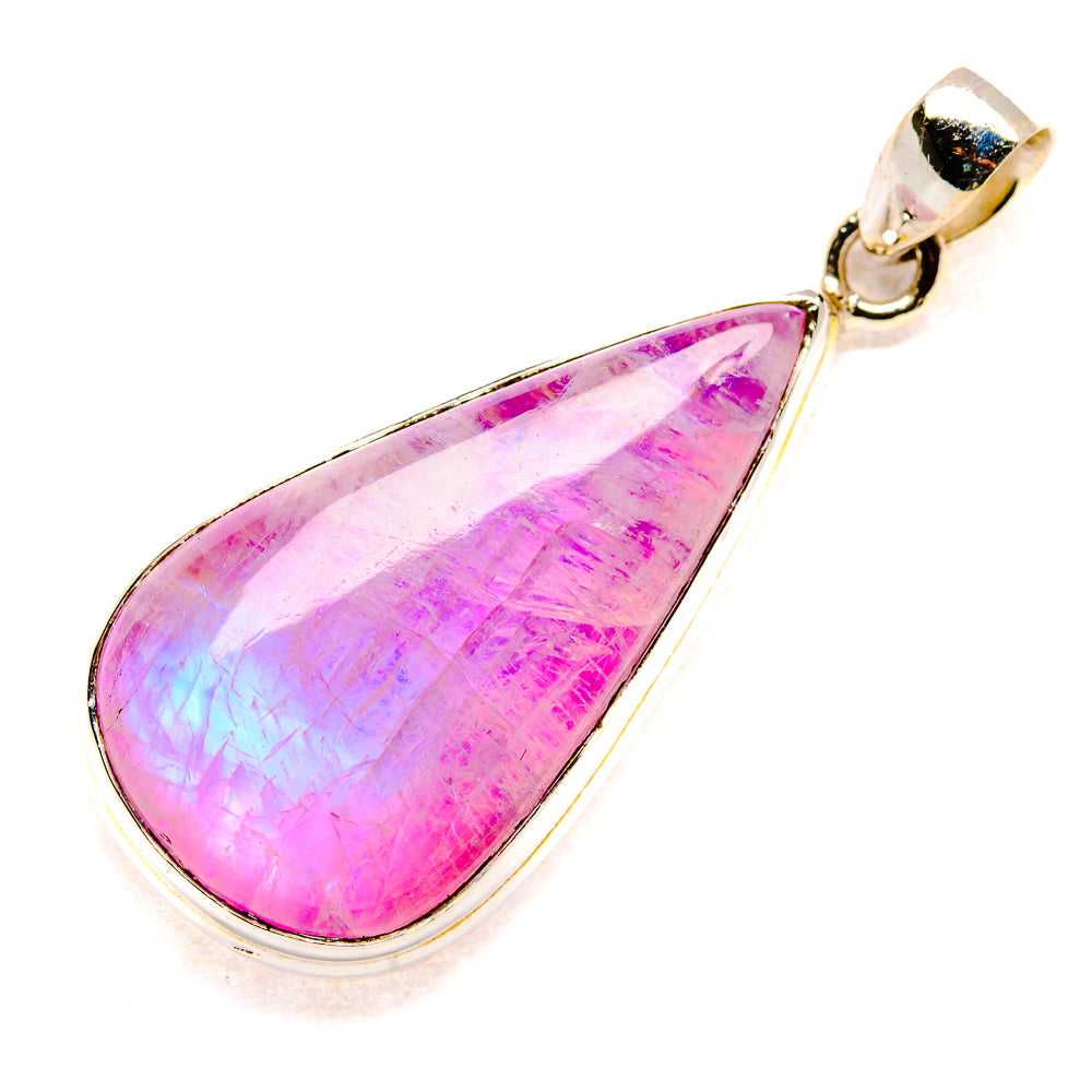 Pink Moonstone Pendants handcrafted by Anasilvercos - PD34678 - Photo 2
