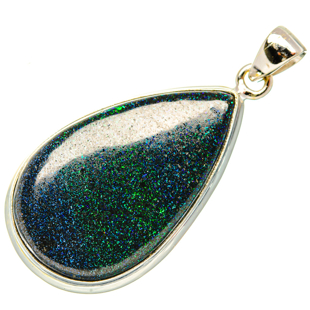 Andamooka Opal Pendants handcrafted by Anasilvercos - PD34717 - Photo 2