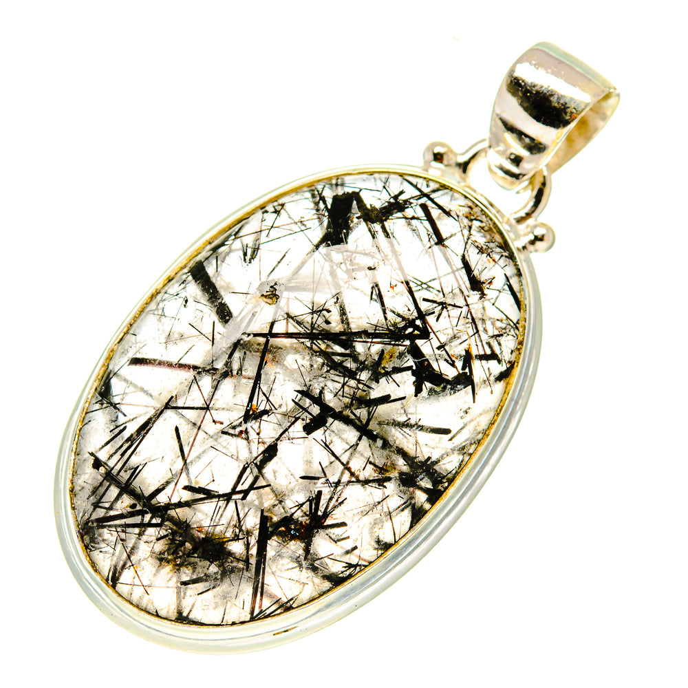 Tourmalinated Quartz Pendants handcrafted by Anasilvercos - PD3472