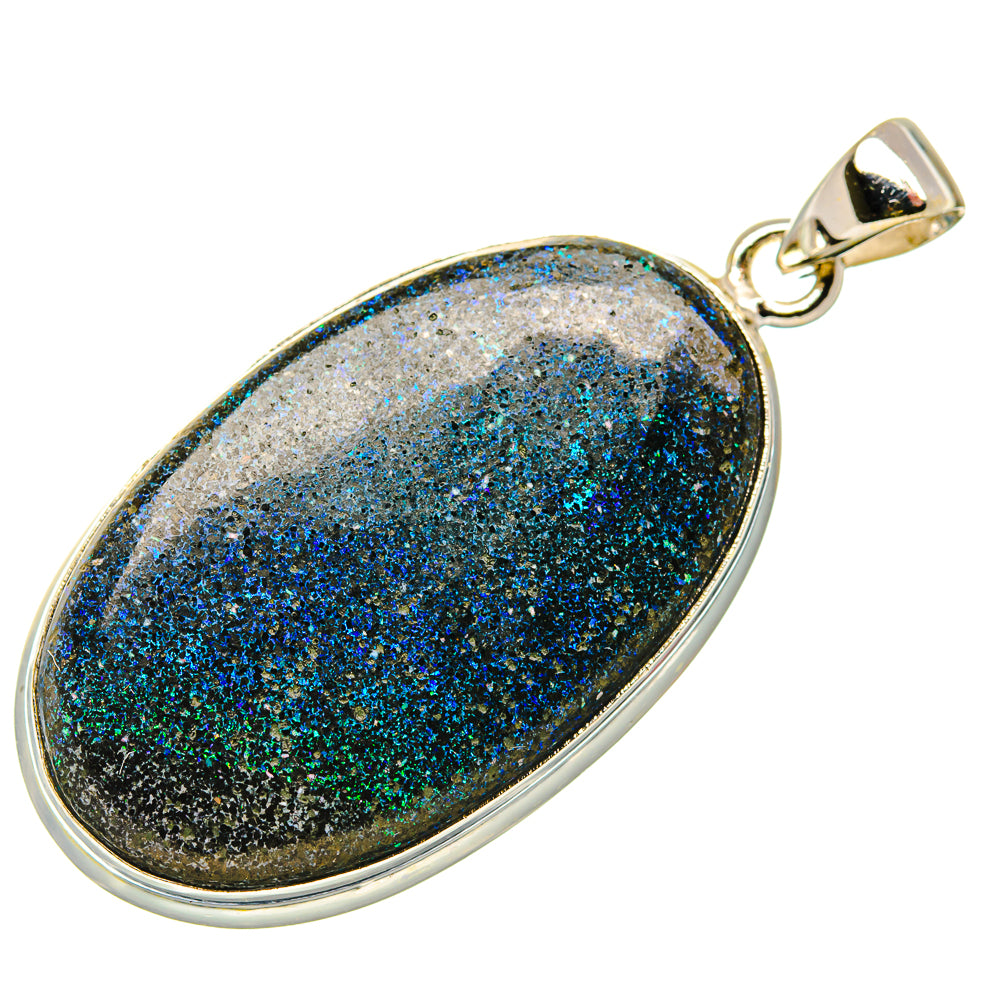Andamooka Opal Pendants handcrafted by Anasilvercos - PD34720 - Photo 2
