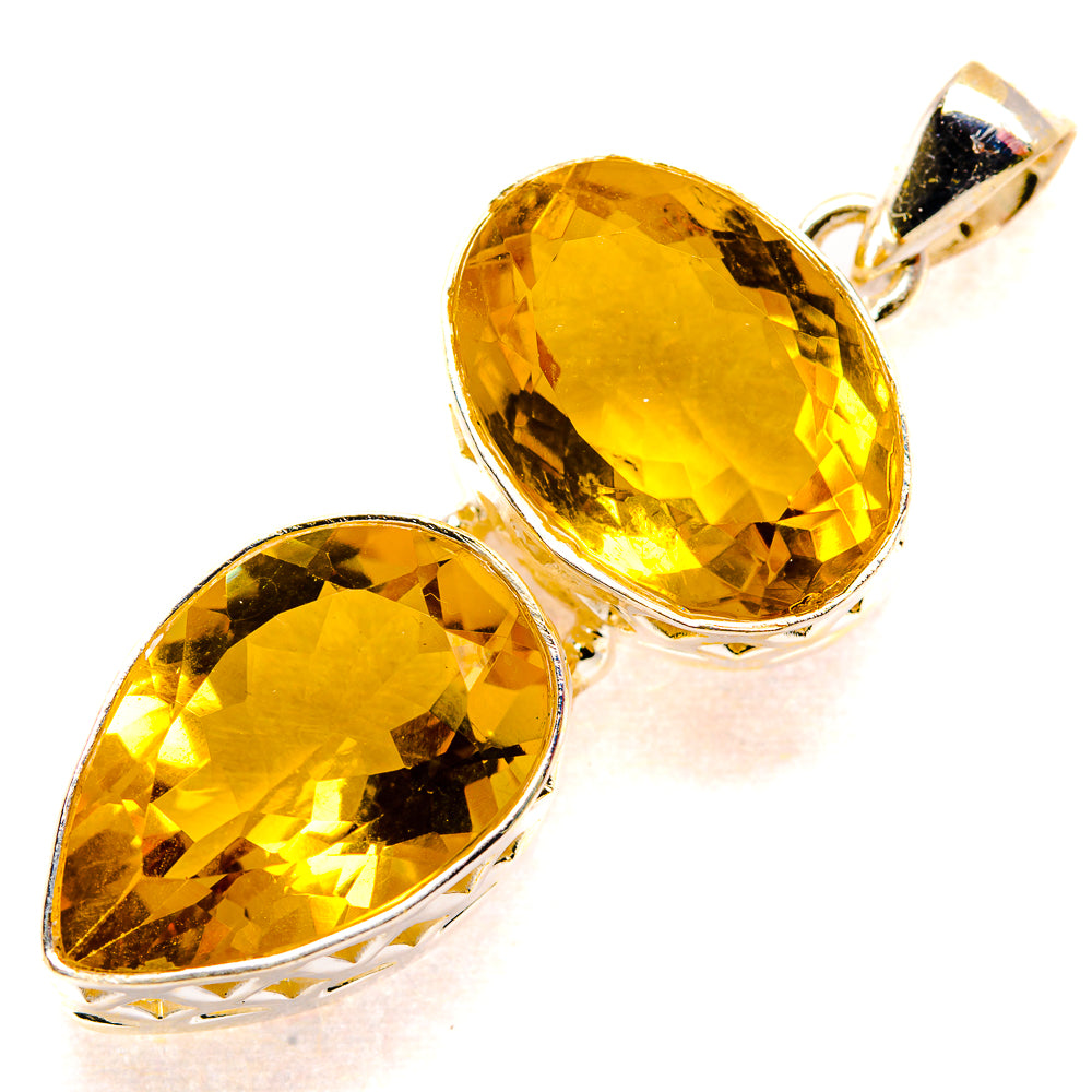 Citrine Pendants handcrafted by Anasilvercos - PD34728 - Photo 2