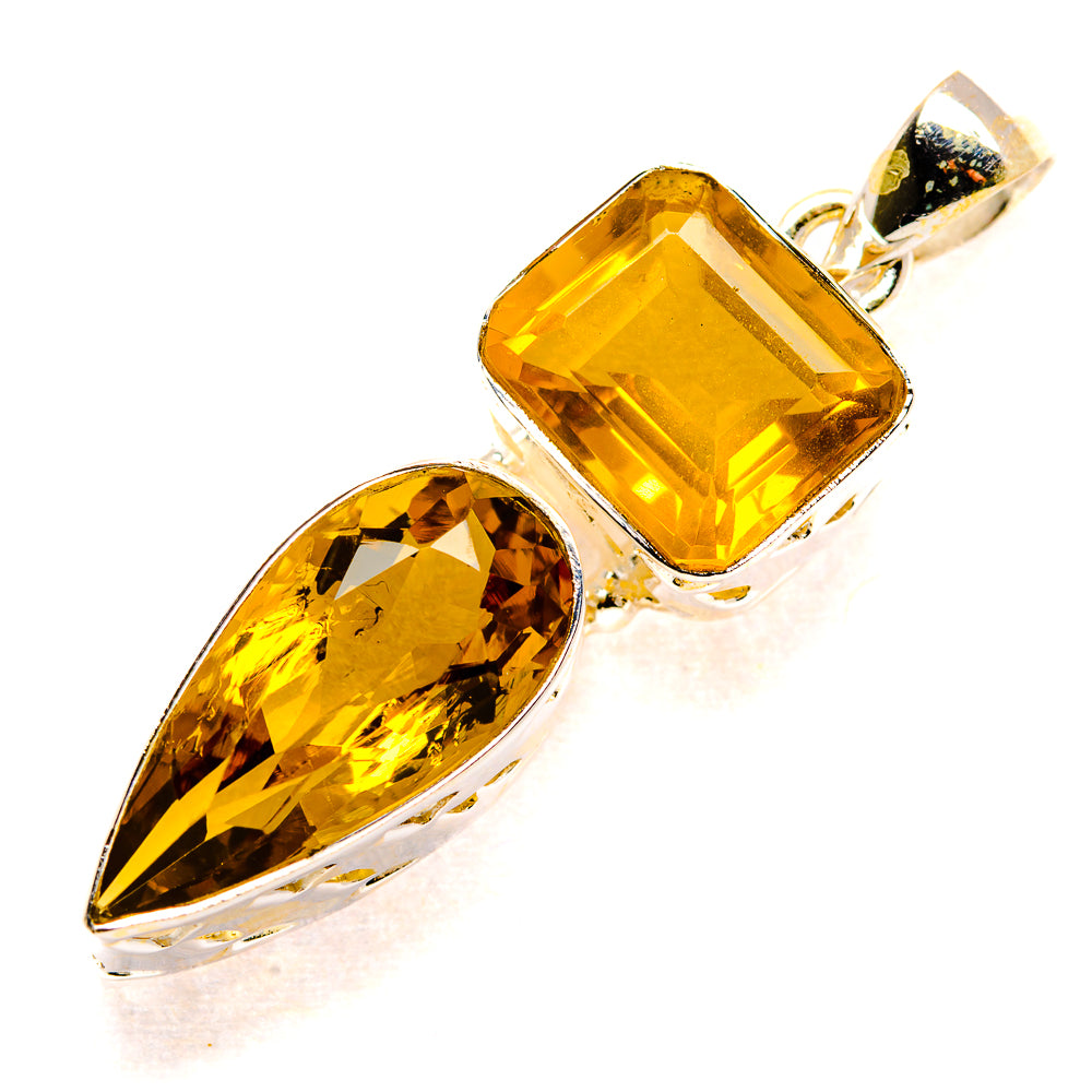 Citrine Pendants handcrafted by Anasilvercos - PD34731 - Photo 2