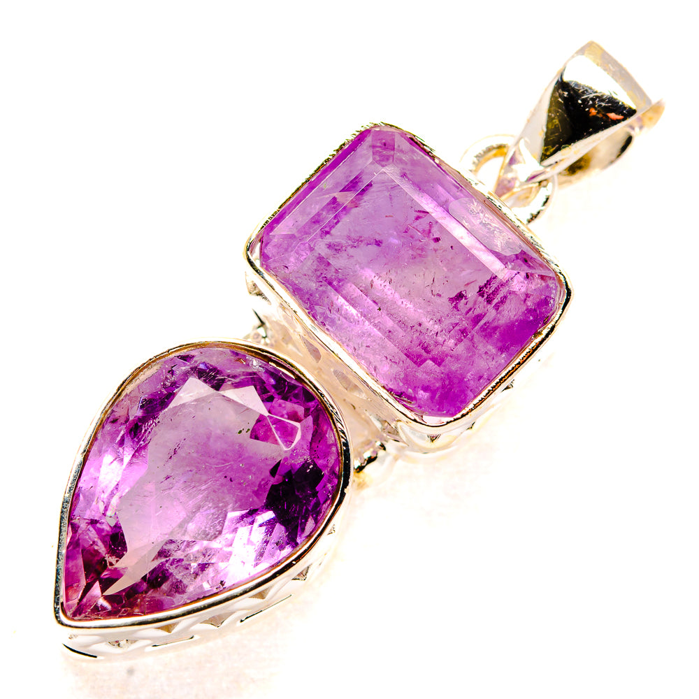 Amethyst Pendants handcrafted by Anasilvercos - PD34741 - Photo 2