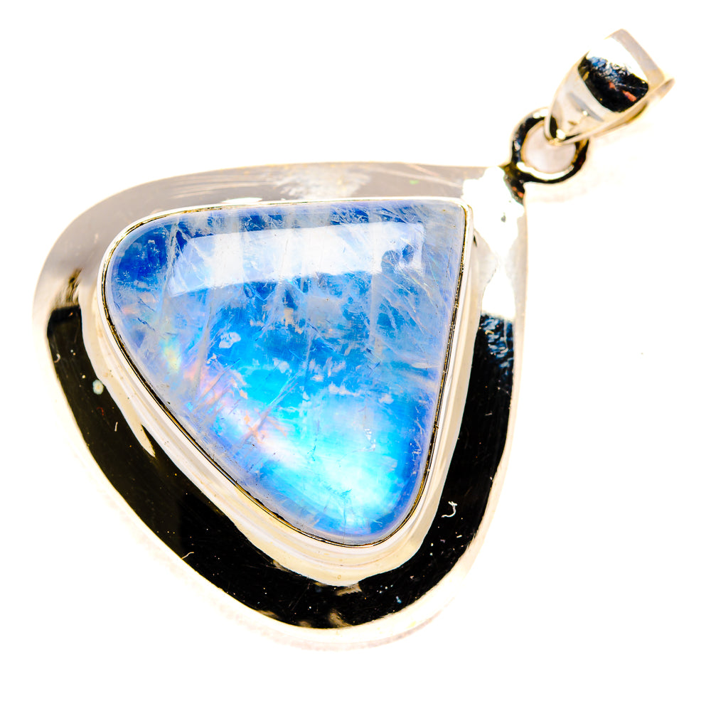 Rainbow Moonstone Pendants handcrafted by Anasilvercos - PD34746 - Photo 2