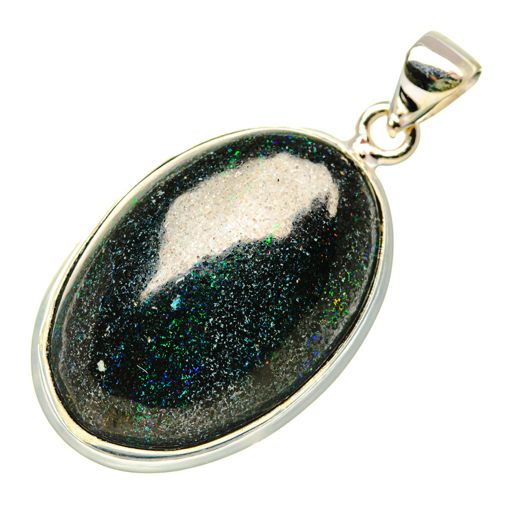 Andamooka Opal Pendants handcrafted by Anasilvercos - PD34760 - Photo 2