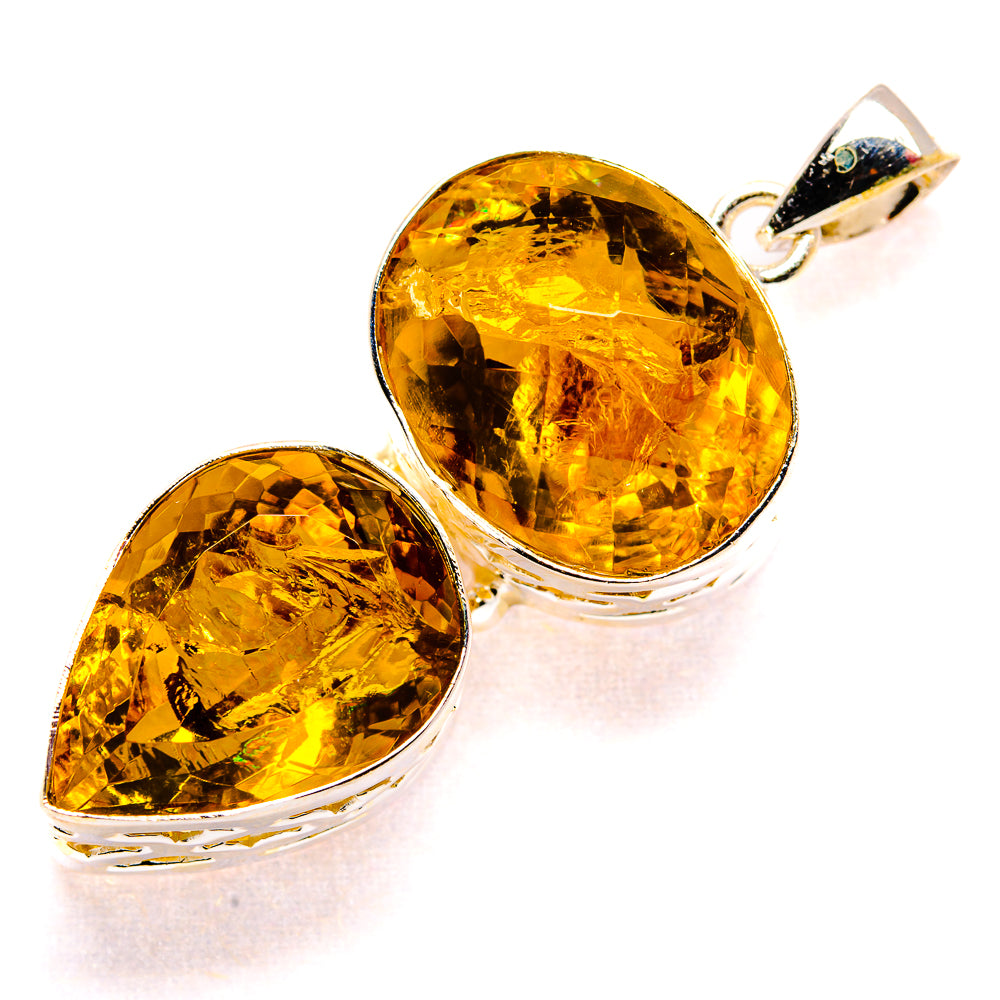 Citrine Pendants handcrafted by Anasilvercos - PD34774 - Photo 2