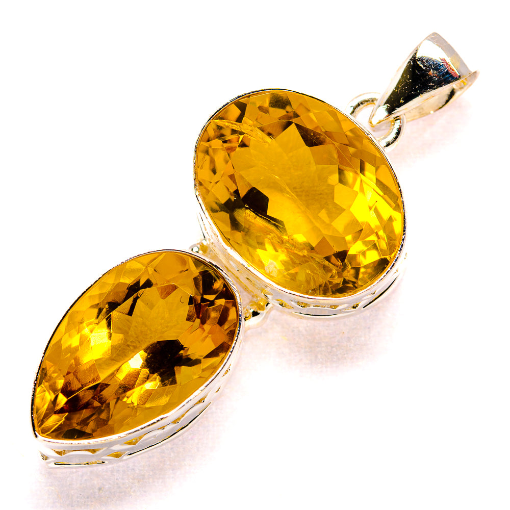 Citrine Pendants handcrafted by Anasilvercos - PD34778 - Photo 2