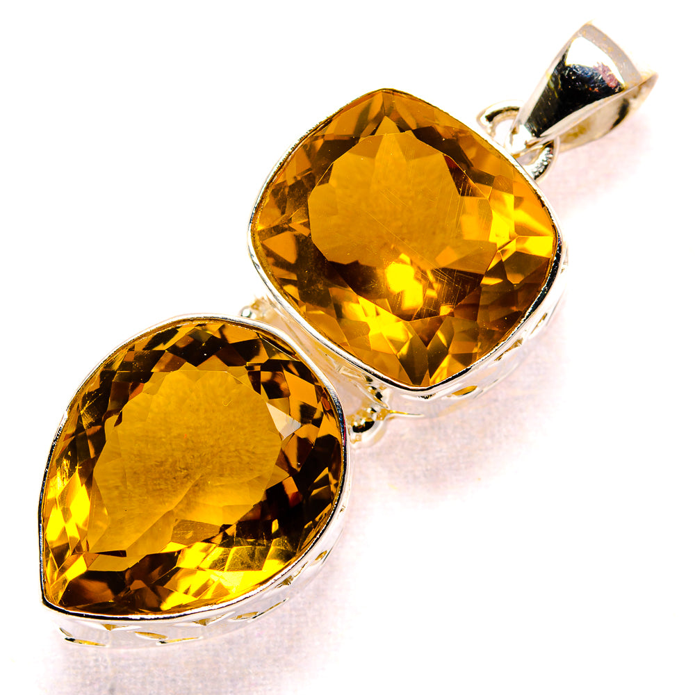 Citrine Pendants handcrafted by Anasilvercos - PD34786 - Photo 2