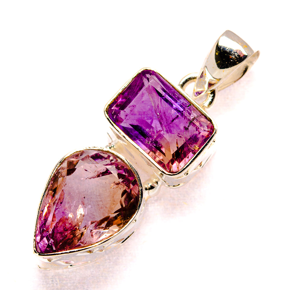 Amethyst Pendants handcrafted by Anasilvercos - PD34790 - Photo 2