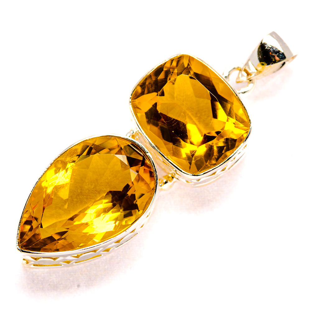Citrine Pendants handcrafted by Anasilvercos - PD34803 - Photo 2