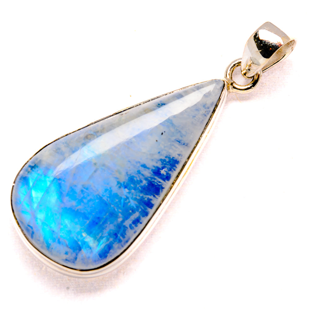 Rainbow Moonstone Pendants handcrafted by Anasilvercos - PD34808 - Photo 2