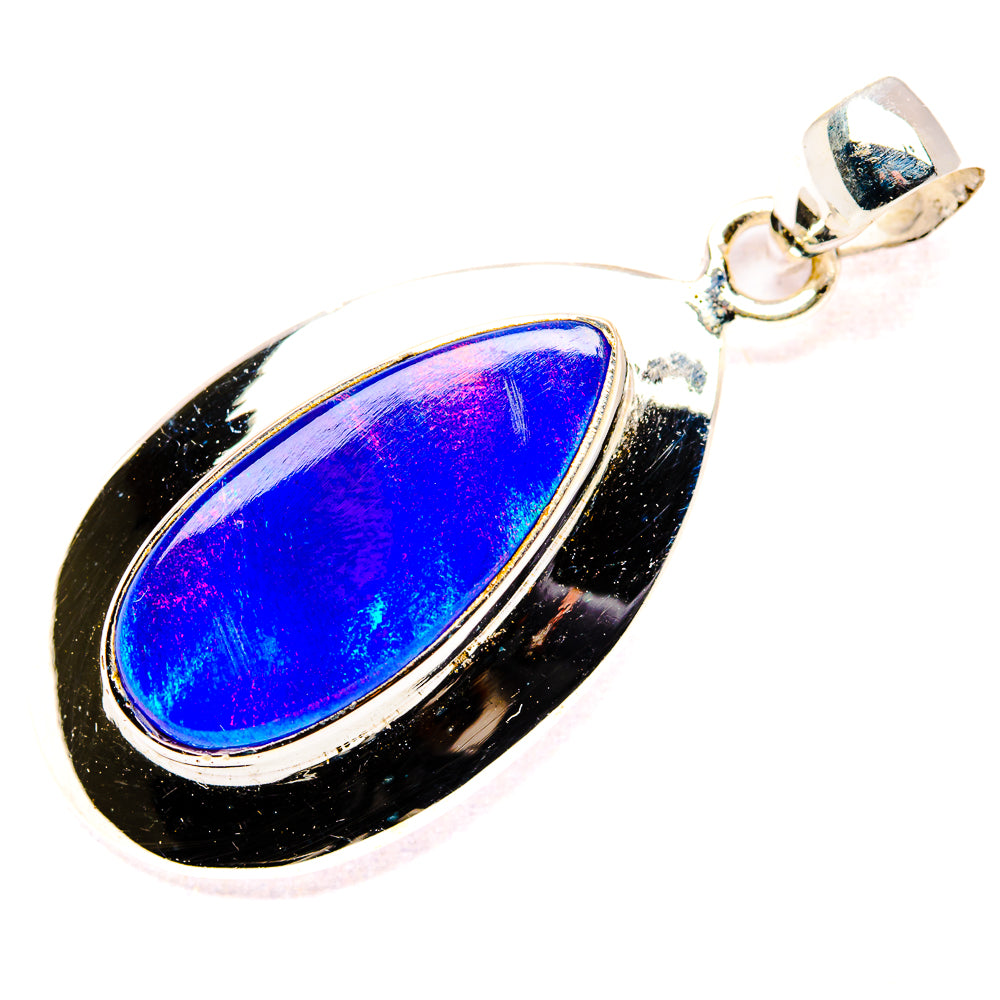 Aura Opal Pendants handcrafted by Anasilvercos - PD34809 - Photo 2