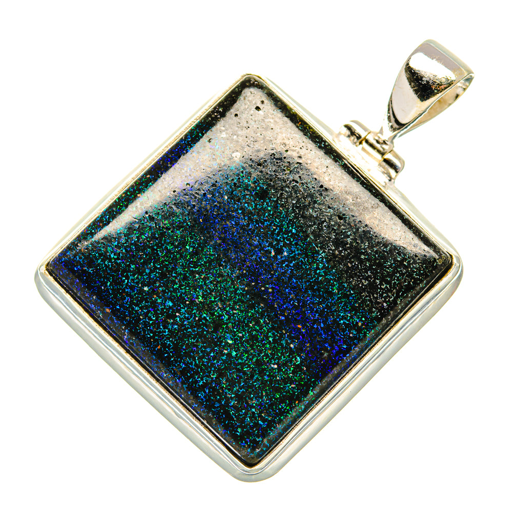 Andamooka Opal Pendants handcrafted by Anasilvercos - PD34822 - Photo 2