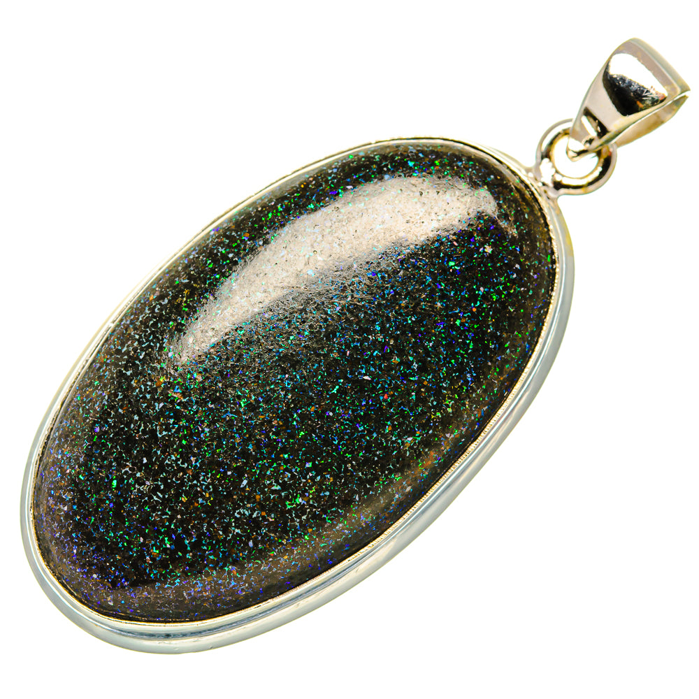 Andamooka Opal Pendants handcrafted by Anasilvercos - PD34823 - Photo 2
