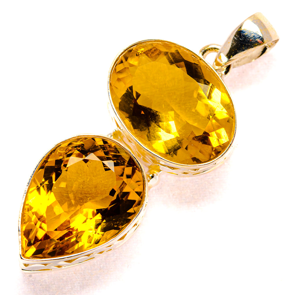 Citrine Pendants handcrafted by Anasilvercos - PD34828 - Photo 2