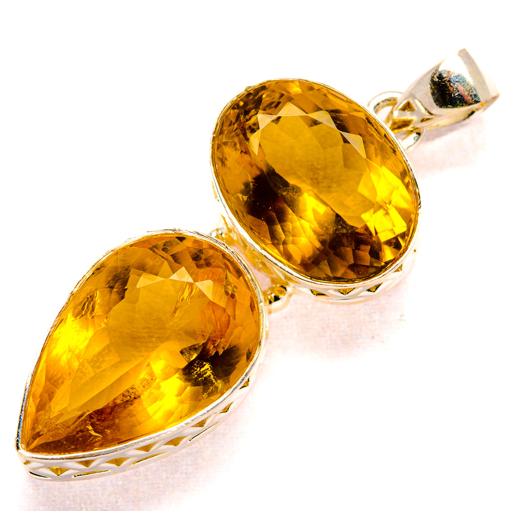Citrine Pendants handcrafted by Anasilvercos - PD34838 - Photo 2