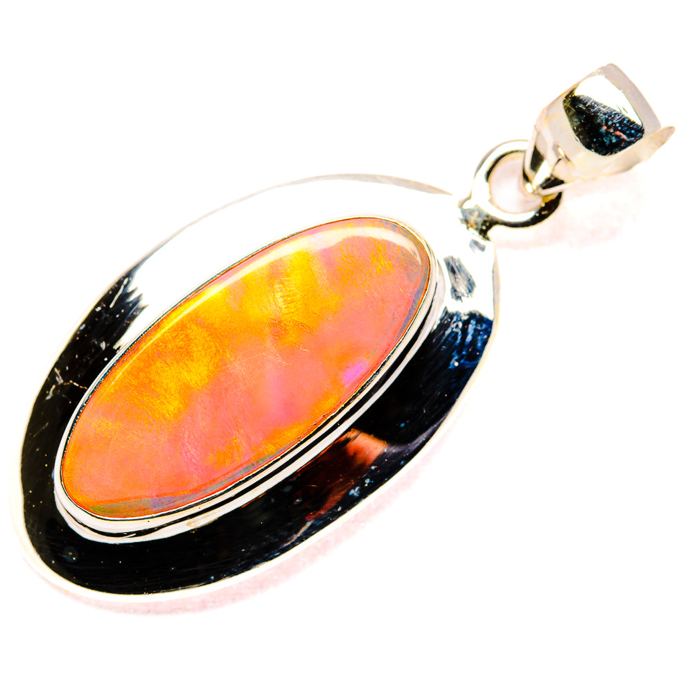 Aura Opal Pendants handcrafted by Anasilvercos - PD34845 - Photo 2