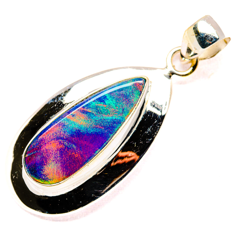 Aura Opal Pendants handcrafted by Anasilvercos - PD34854 - Photo 2