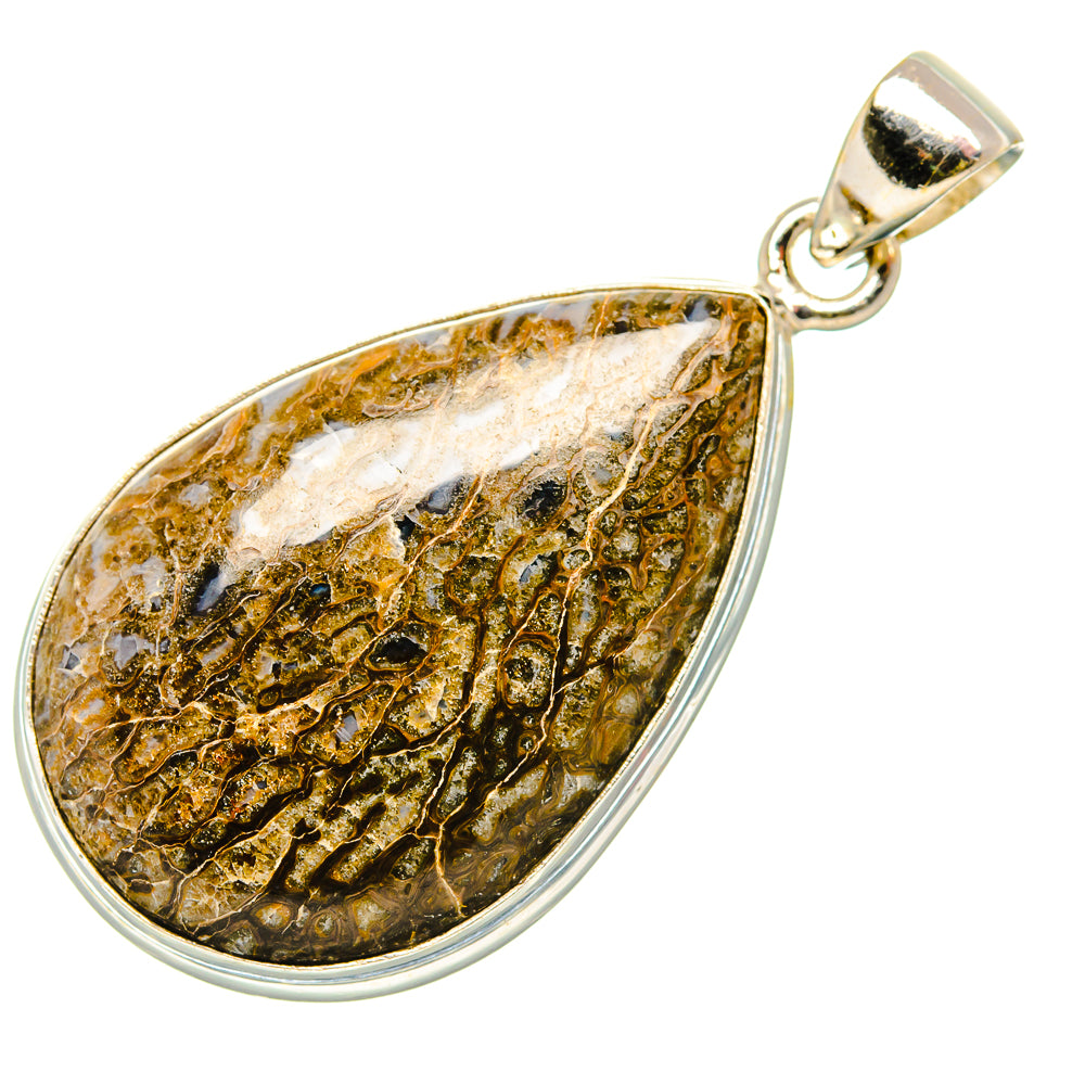 Dinosaur Bone Pendants handcrafted by Anasilvercos - PD34867 - Photo 2