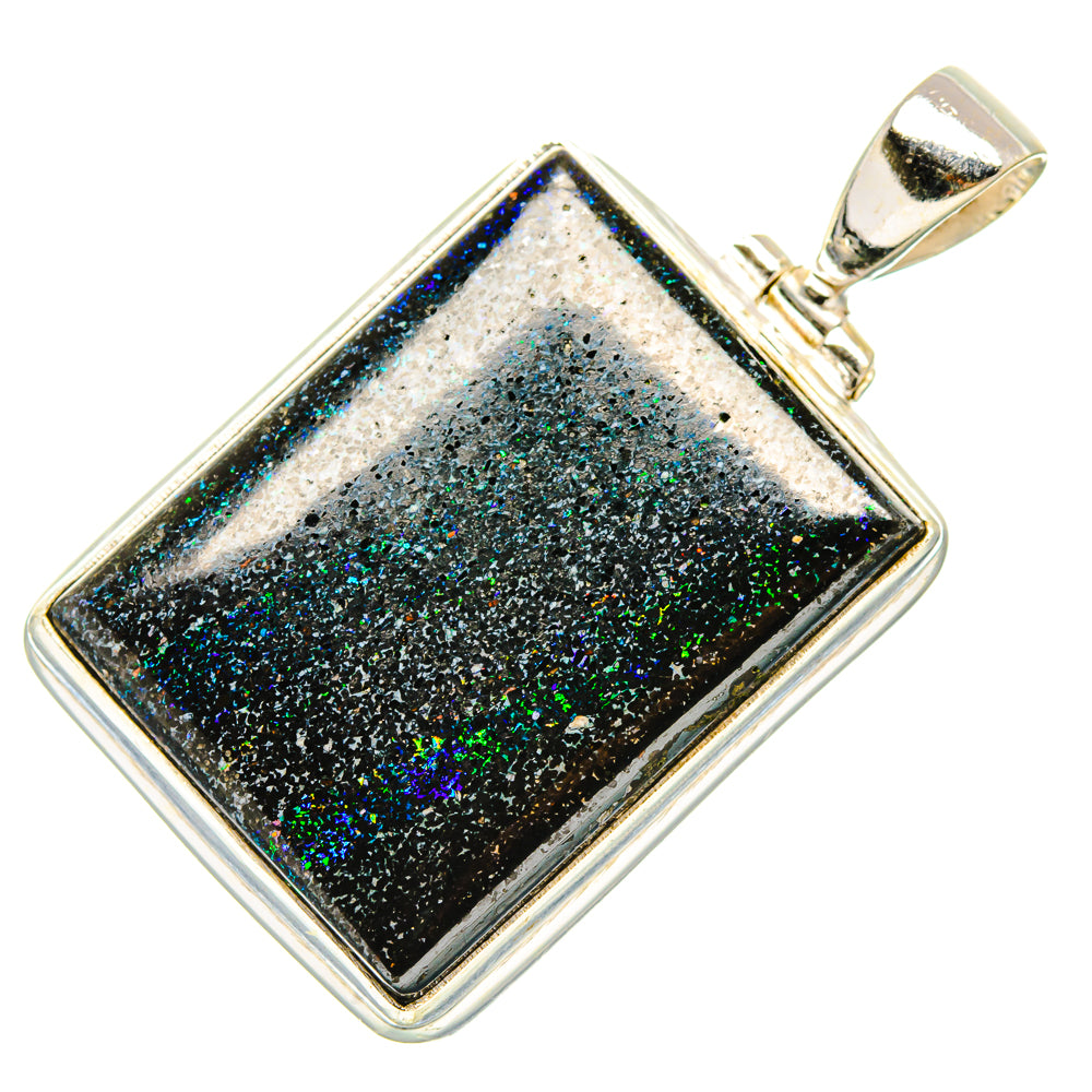 Andamooka Opal Pendants handcrafted by Anasilvercos - PD34875 - Photo 2