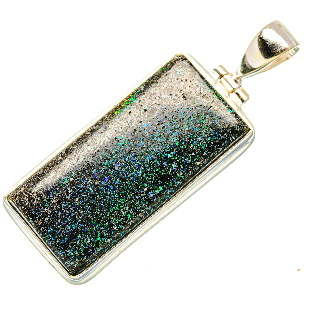 Andamooka Opal Pendants handcrafted by Anasilvercos - PD34877 - Photo 2