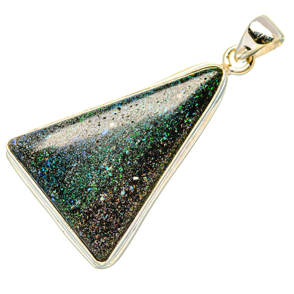 Andamooka Opal Pendants handcrafted by Anasilvercos - PD34883 - Photo 2