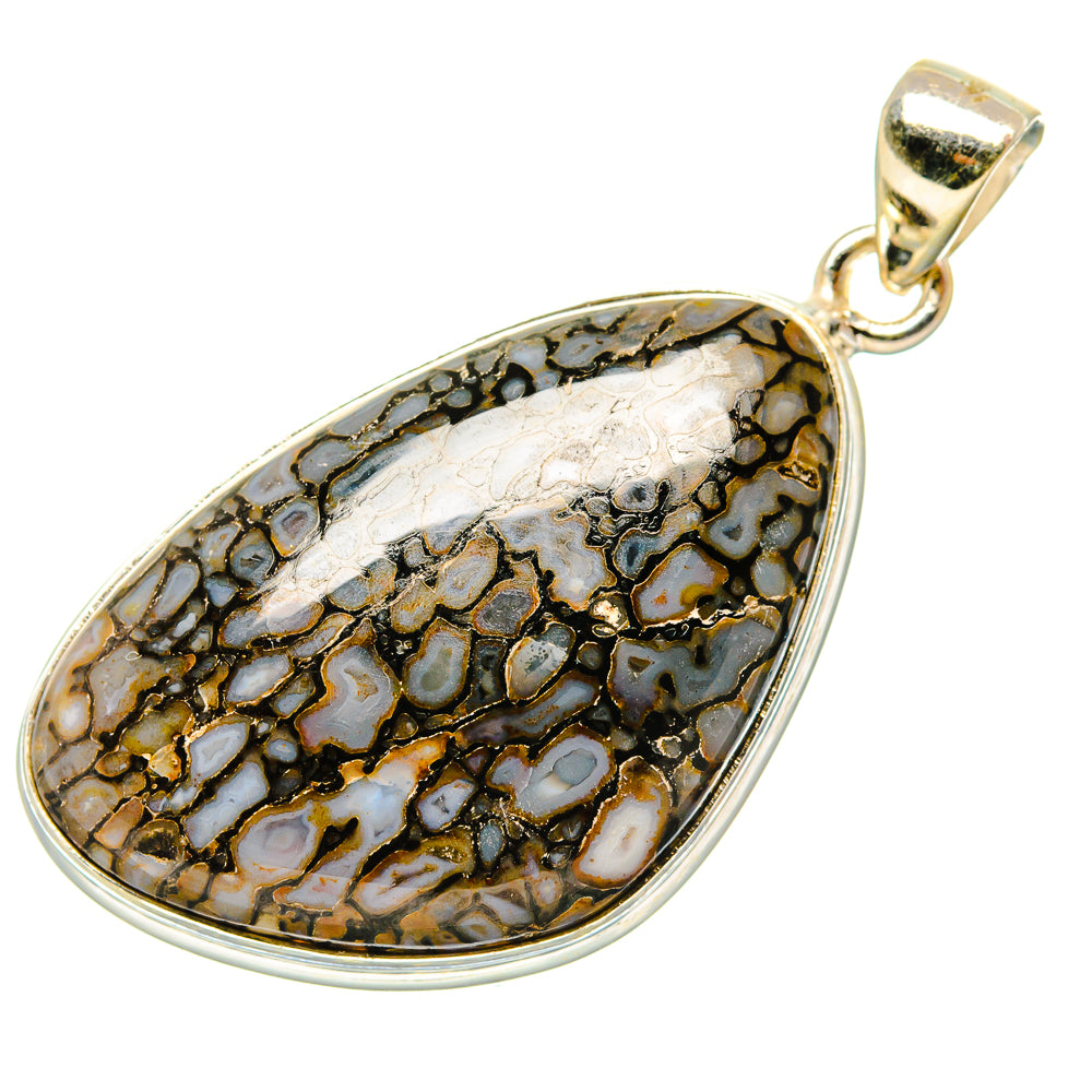 Dinosaur Bone Pendants handcrafted by Anasilvercos - PD34908 - Photo 2