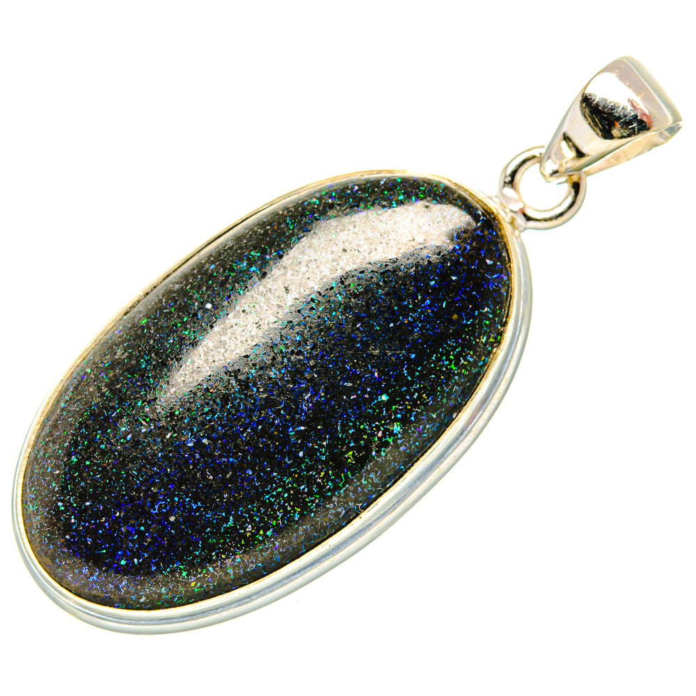 Andamooka Opal Pendants handcrafted by Anasilvercos - PD34917 - Photo 2