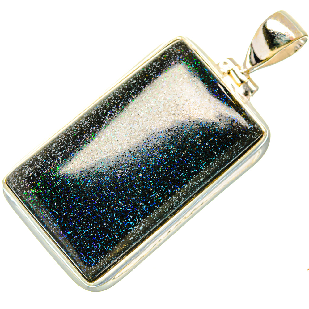 Andamooka Opal Pendants handcrafted by Anasilvercos - PD34921 - Photo 2