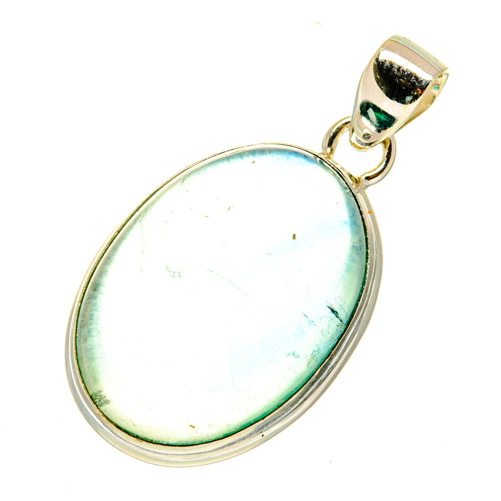 Blue Fluorite Pendants handcrafted by Anasilvercos - PD3492