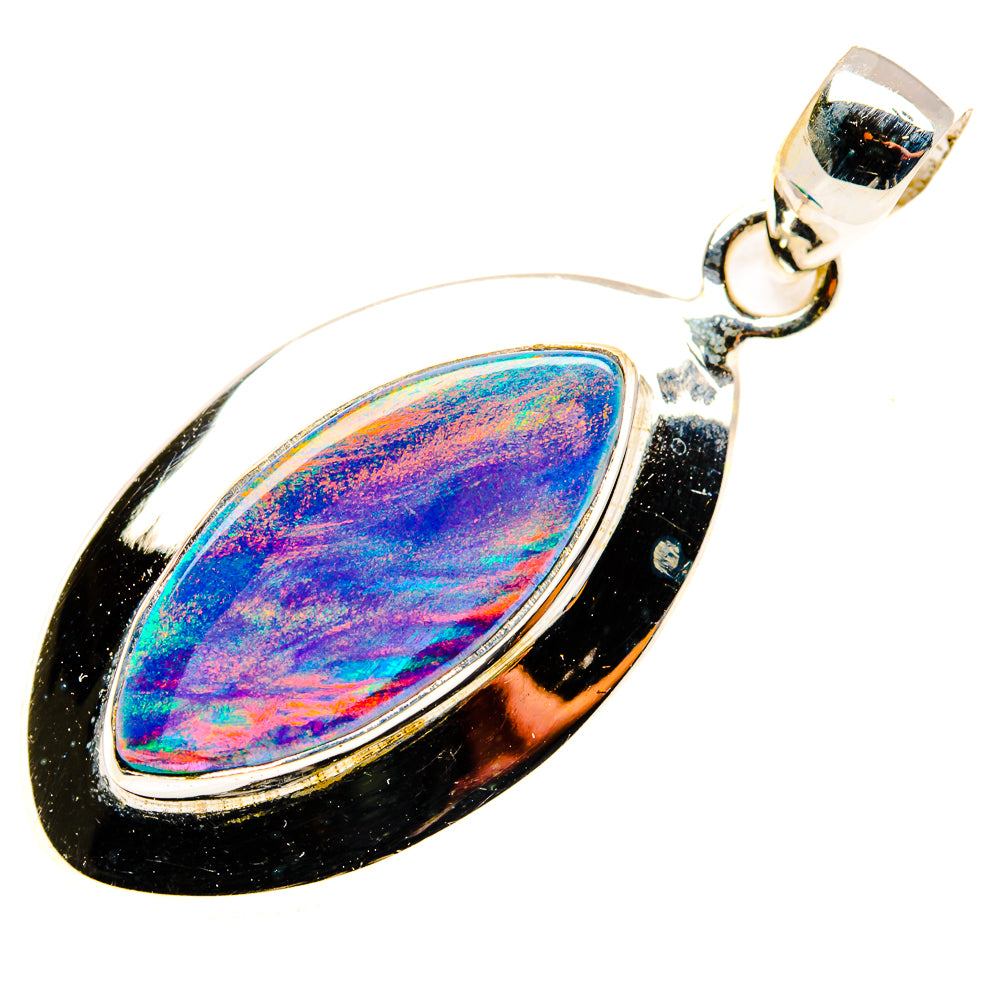 Aura Opal Pendants handcrafted by Anasilvercos - PD34946 - Photo 2