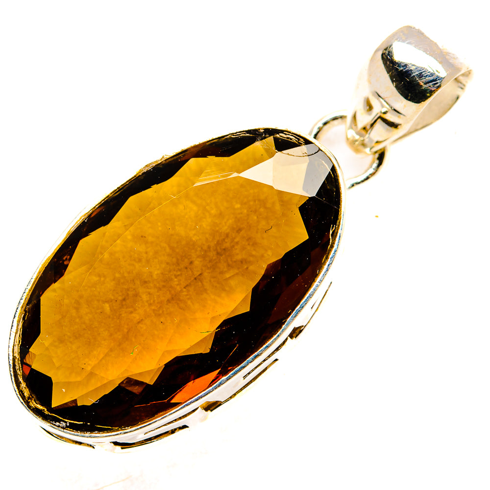 Smoky Quartz Pendants handcrafted by Anasilvercos - PD34960 - Photo 2