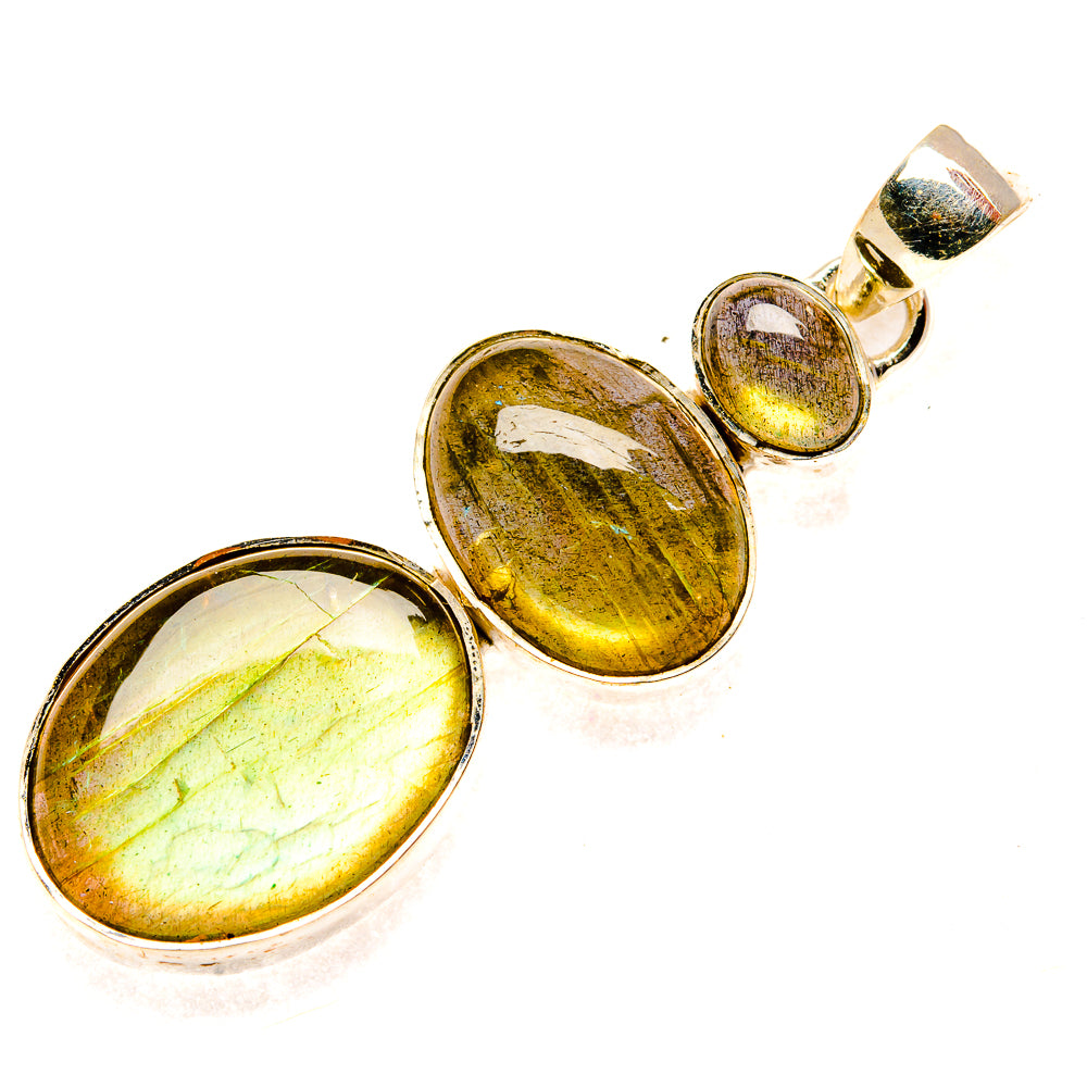 Labradorite Pendants handcrafted by Anasilvercos - PD34967 - Photo 2