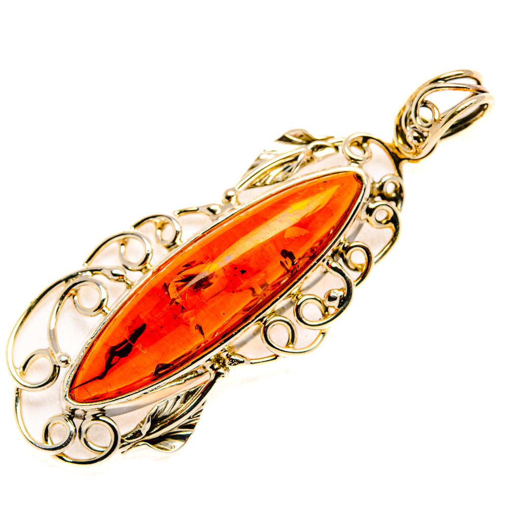 Baltic Amber Pendants handcrafted by Anasilvercos - PD34970 - Photo 2
