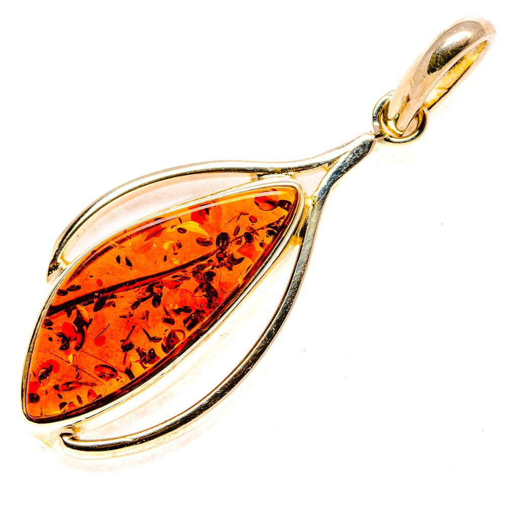 Baltic Amber Pendants handcrafted by Anasilvercos - PD34971 - Photo 2