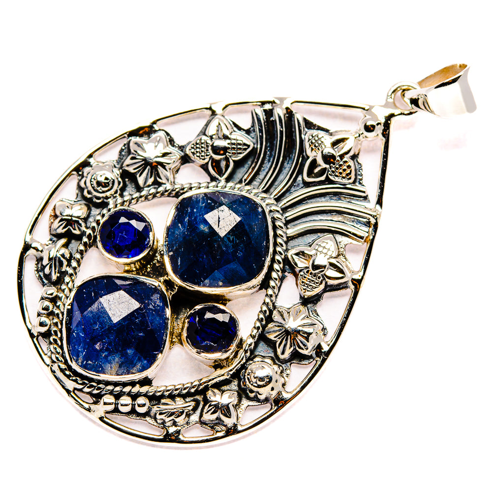 Sapphire Pendants handcrafted by Anasilvercos - PD34973 - Photo 2