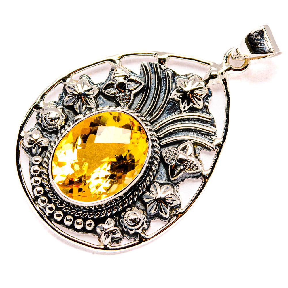 Citrine Pendants handcrafted by Anasilvercos - PD34974 - Photo 2