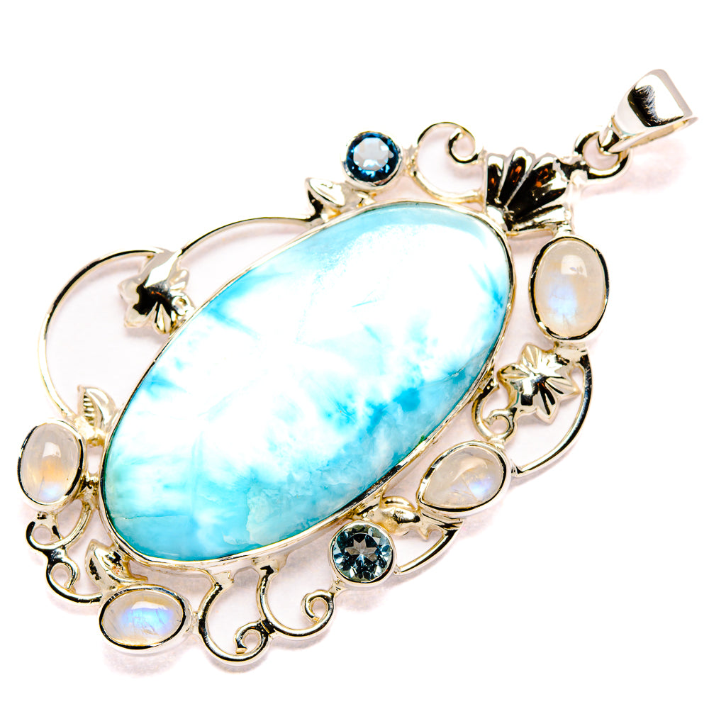 Larimar Pendants handcrafted by Anasilvercos - PD34975 - Photo 2