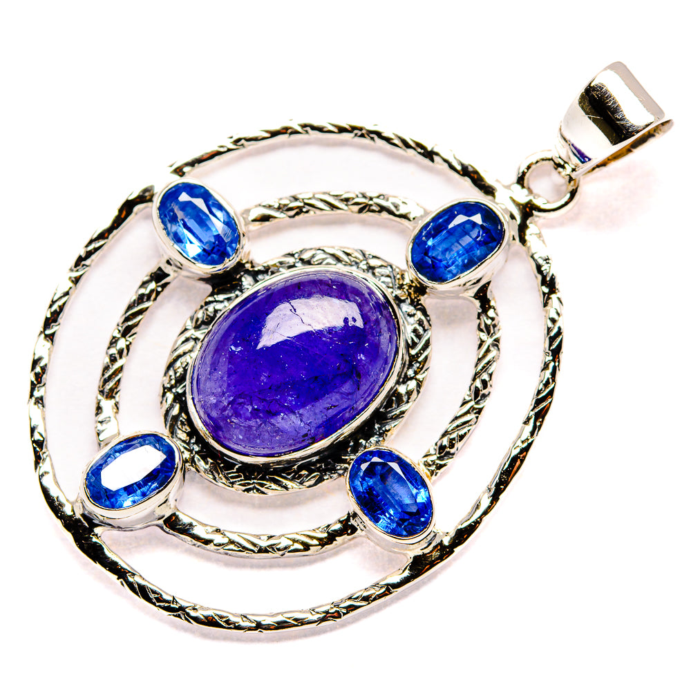 Tanzanite Pendants handcrafted by Anasilvercos - PD34978 - Photo 2