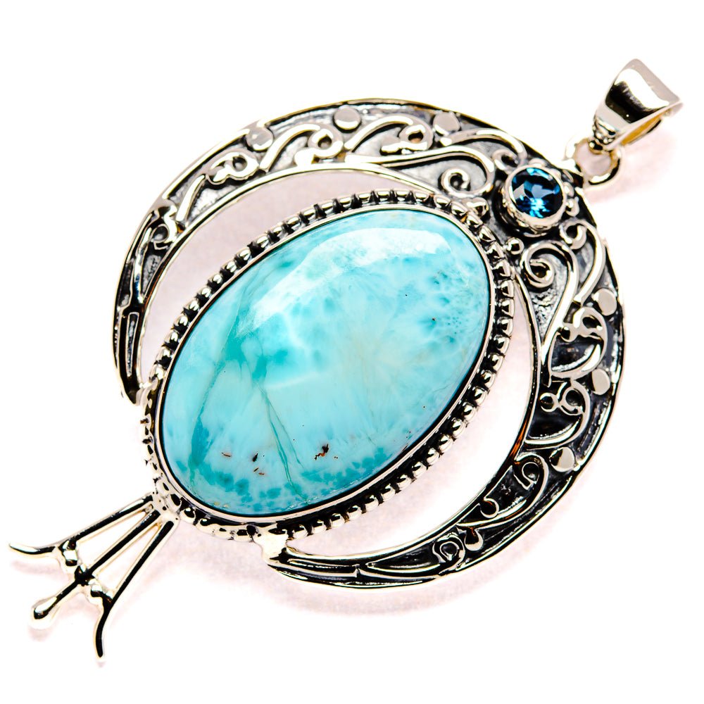 Larimar Pendants handcrafted by Anasilvercos - PD34984 - Photo 2