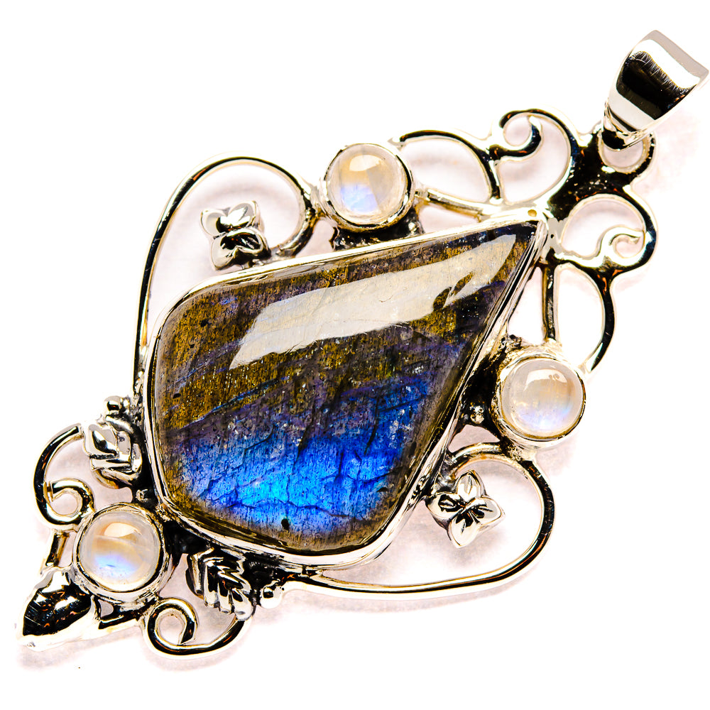 Labradorite Pendants handcrafted by Anasilvercos - PD34989 - Photo 2