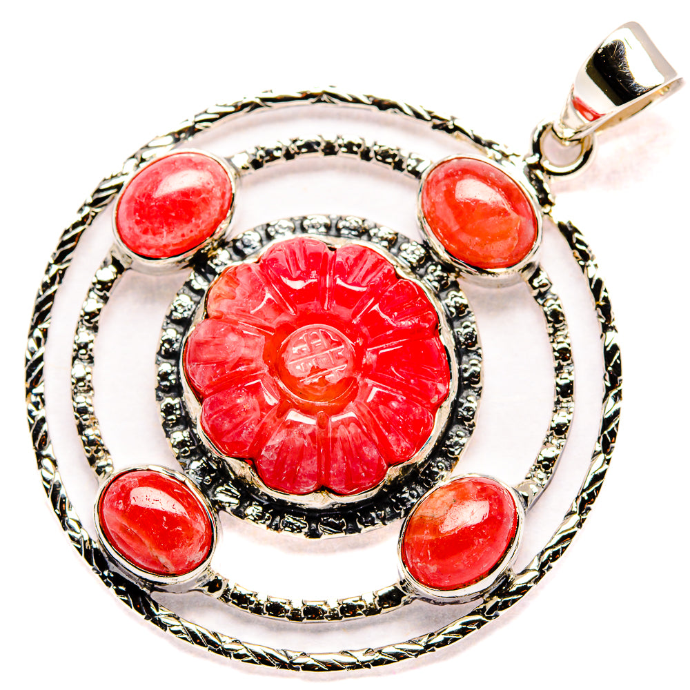 Rhodochrosite Pendants handcrafted by Anasilvercos - PD34995 - Photo 2
