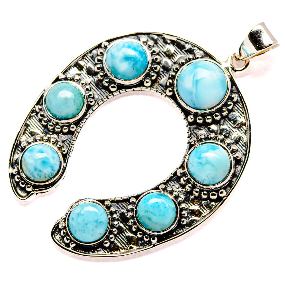 Larimar Pendants handcrafted by Anasilvercos - PD34999 - Photo 2
