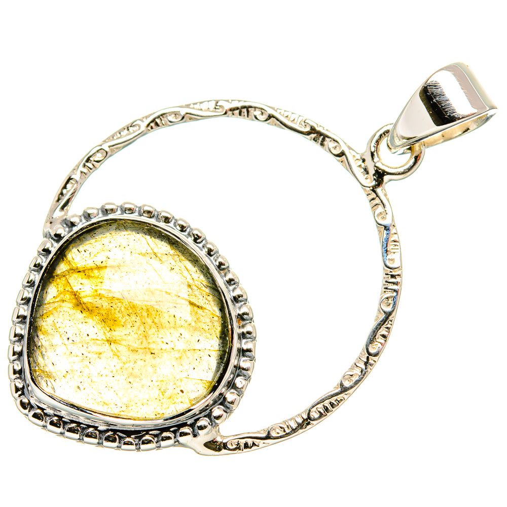 Labradorite Pendants handcrafted by Anasilvercos - PD35007 - Photo 2