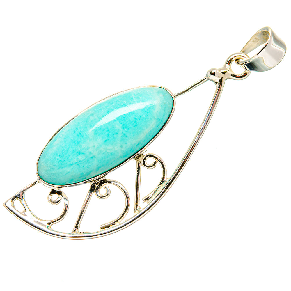 Amazonite Pendants handcrafted by Anasilvercos - PD35009 - Photo 2